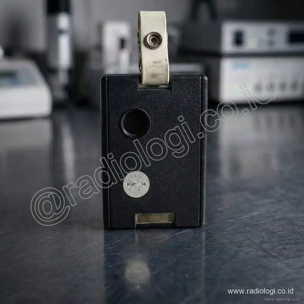 TLD Badge Harshaw 4 Element dosimeter badan LiF foton beta neutron monitoring radiasi pekerja